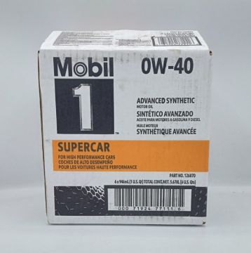 Mobil 1™ Supercar 0W-40 Dexos R Rated